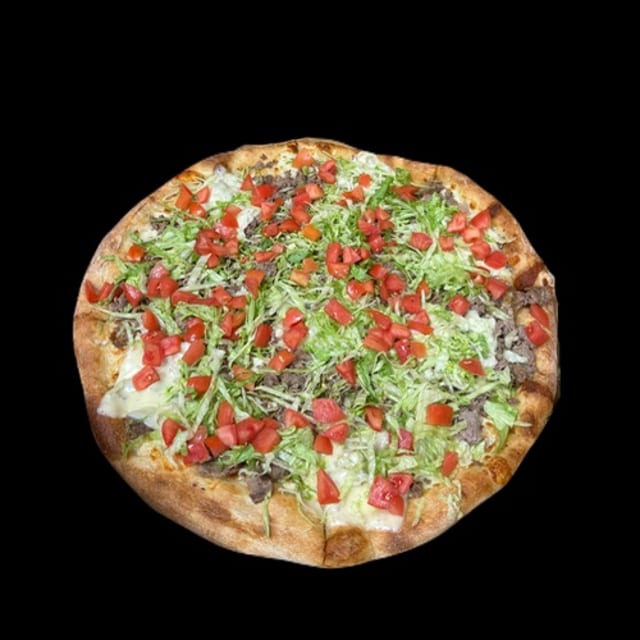Cheese Steak Pizza.