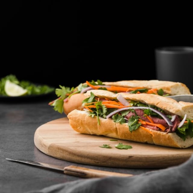 Grilled Veggie Sub.