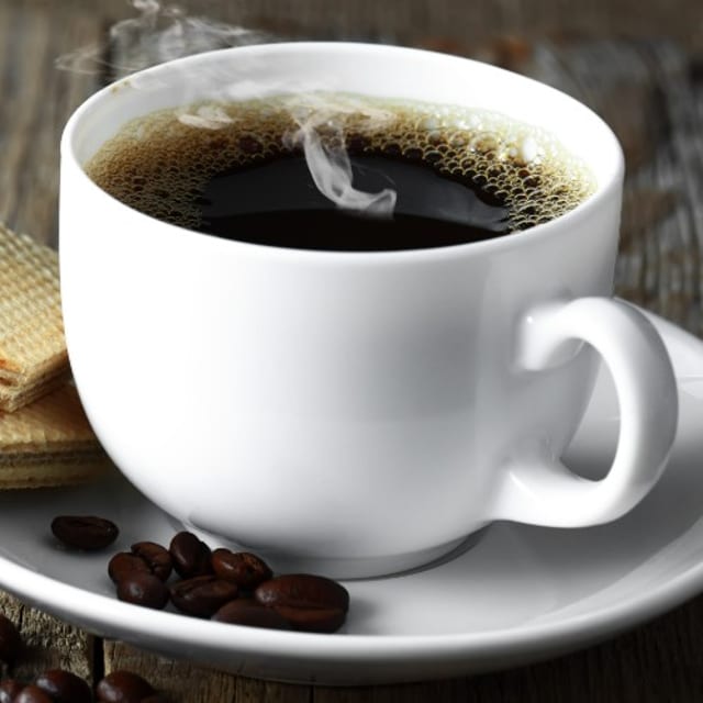 Hot Regular Coffee.