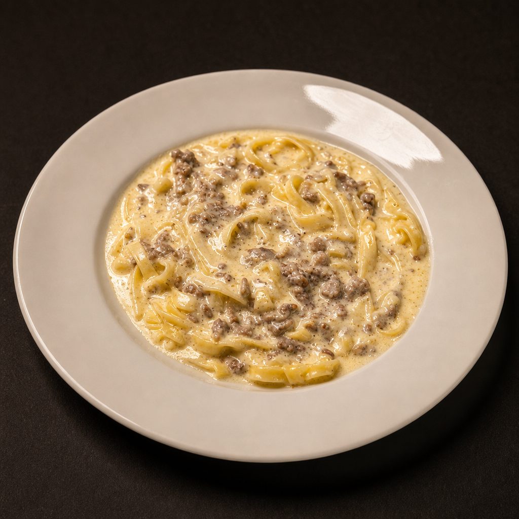 Pasta Carbonara Lunch.