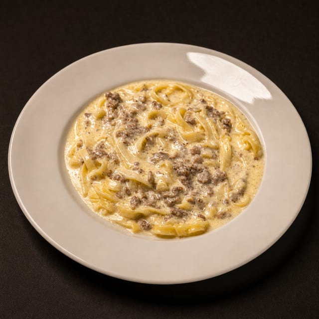 Pasta Carbonara Lunch.