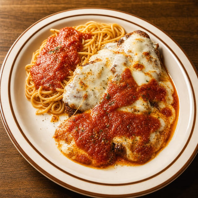 Veal Parmigiano Sub.