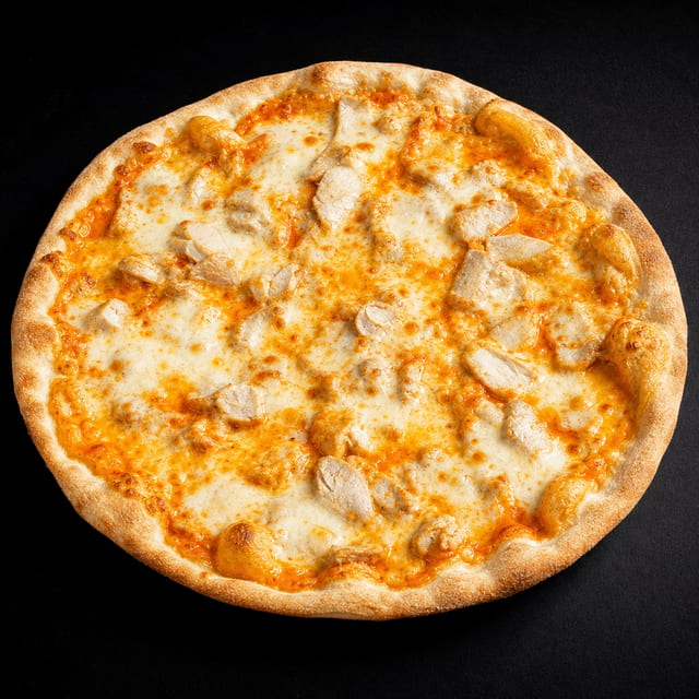 Chicken Buffalo Pizza.
